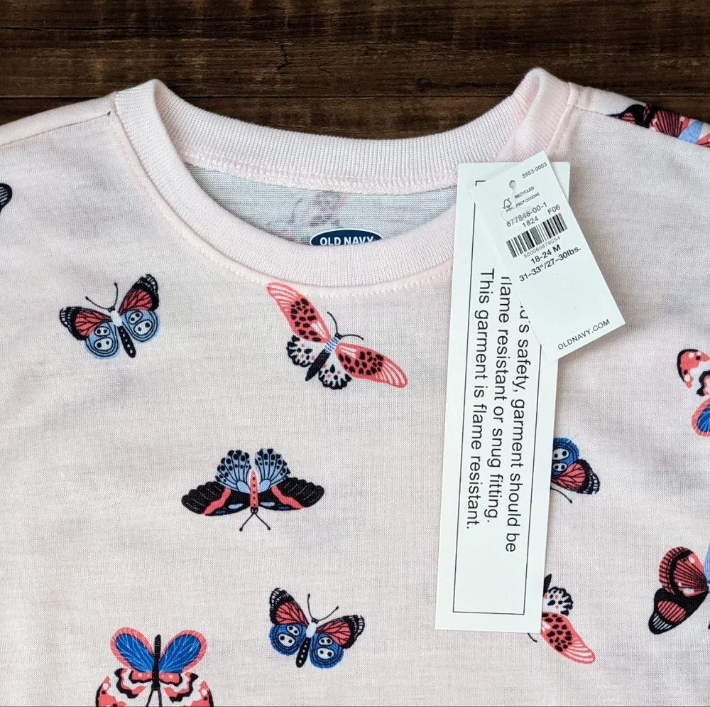 NWT Old Navy Butterfly Nightgown